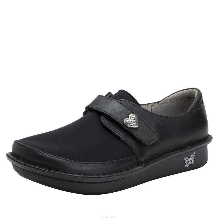 Brenna öljytty musta kenkä Alegria F8N2B570