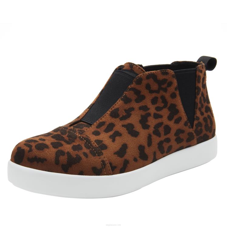 Parker Leopard bootie Alegria F8N2B267